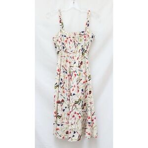 Cooperative novelty print summer dress cotton M medium sunglasses beach retro